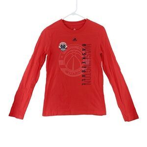 NBA Washington Wizards Girls Long Sleeve T-shirt Sz L